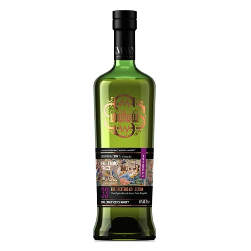 Longmorn – 33 Year Old 1992 SMWS Single Refill Bourbon Cask 7.286 'Fruit Bomb Frieze' Creators Collection (70cl, 46.4%)
