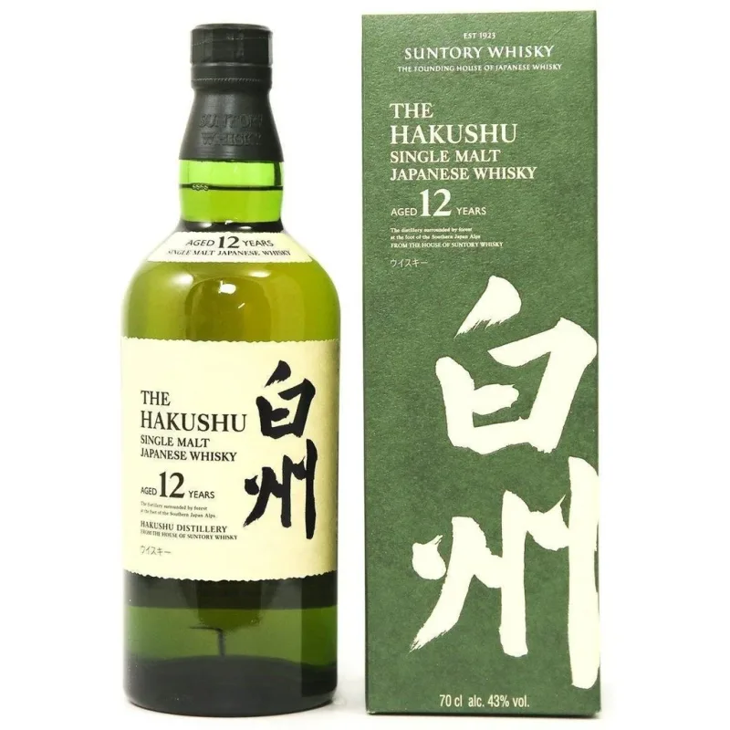 Hakushu – 12 Year Old Single Malt Japanese Whisky