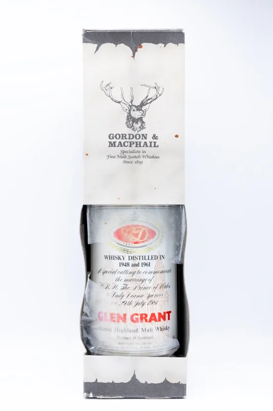Glen Grant – 1948 & 1961 Charles & Diana Royal Wedding