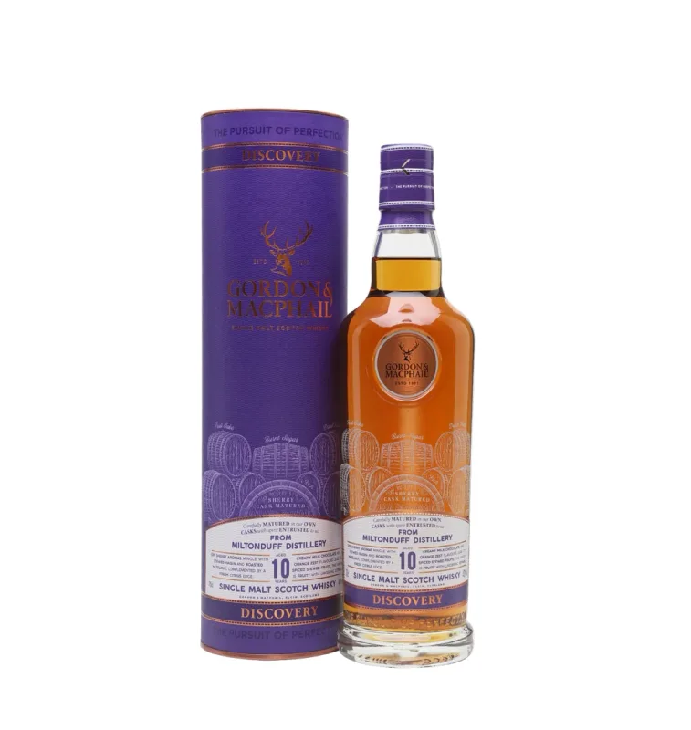 Miltonduff – 10 Year Old Gordon & MacPhail Discovery Range Sherry Cask Matured
