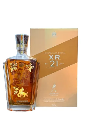 John Walker & Sons XR 21 Year Old Vietnam Golden Cat
