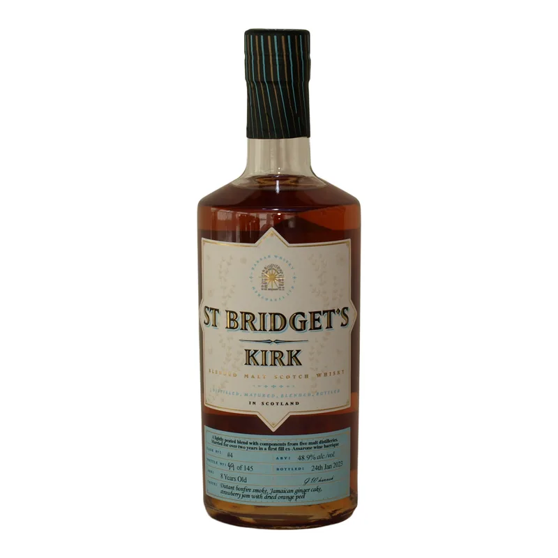 St Bridget's Kirk #4 8 Year Old Blended Malt (48.9%)