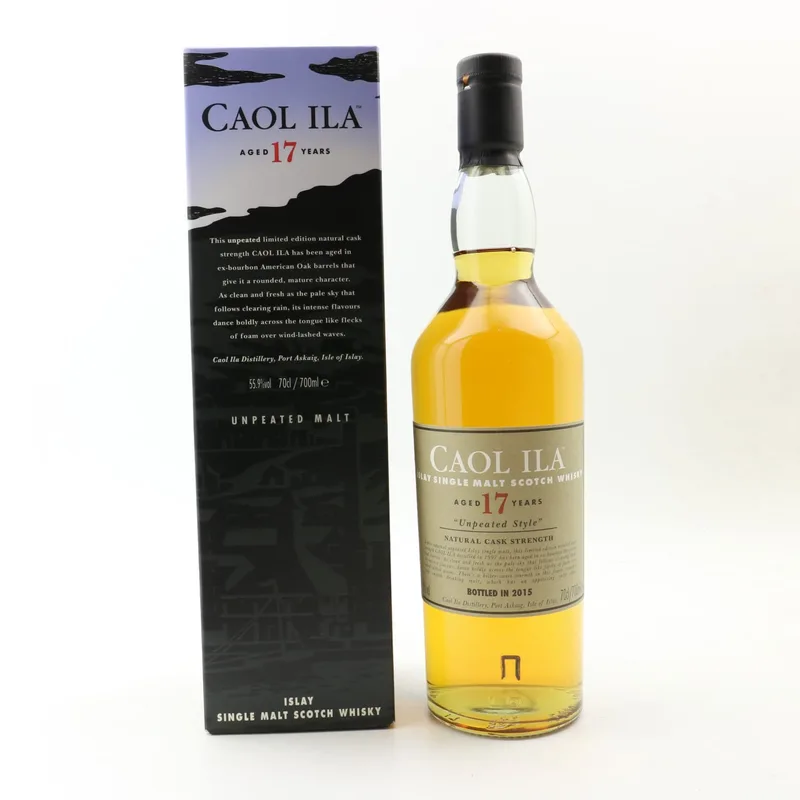 Caol Ila – 17 Year Old Unpeated 2015 Release (70cl, 55.9%)