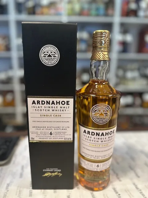 Ardnahoe – 6 Year Old Single Cask Bourbon Barrel