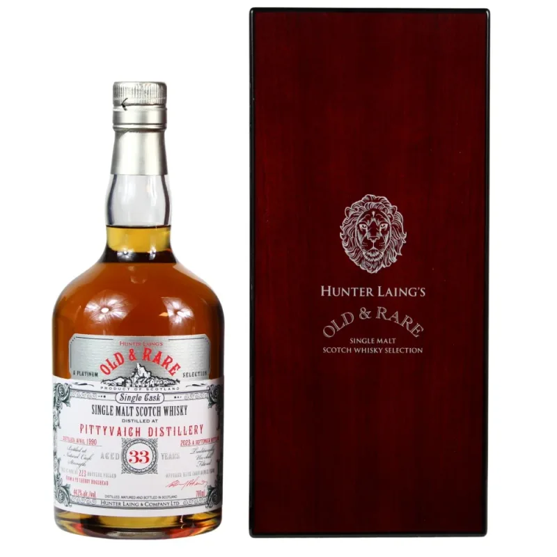 Pittyvaich – 33 Year Old 1990/2023 Old & Rare Hunter Laing