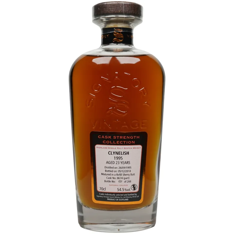 Clynelish – 23 Year Old 1995/2019 Signatory Vintage Single Cask #8674