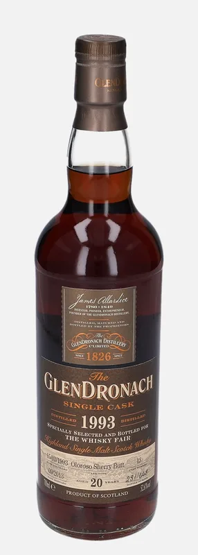 Glendronach – 1993 20 Year Old Single Cask