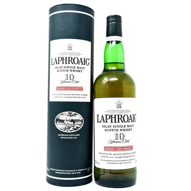 Laphroaig – 10 Year Old Cask Strength Single Malt Scotch Whisky