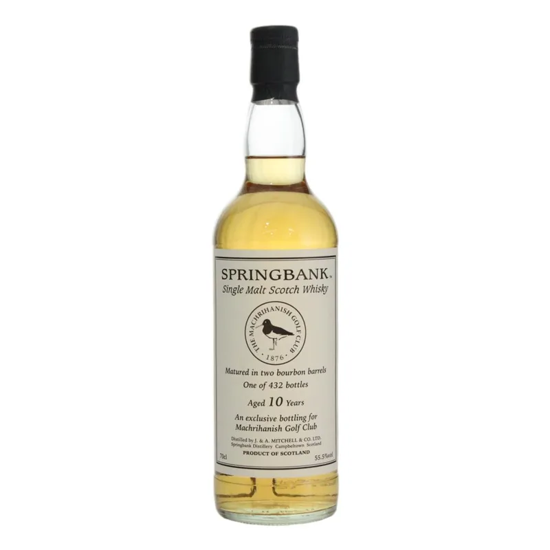Springbank – 10 Year Old - Machrihanish Golf Club