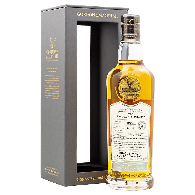 Gordon & MacPhail Balblair 26 Year Old 1997/2023 Cask 1884 Connoisseurs Choice Germany Exclusive (70cl, 54.1%)