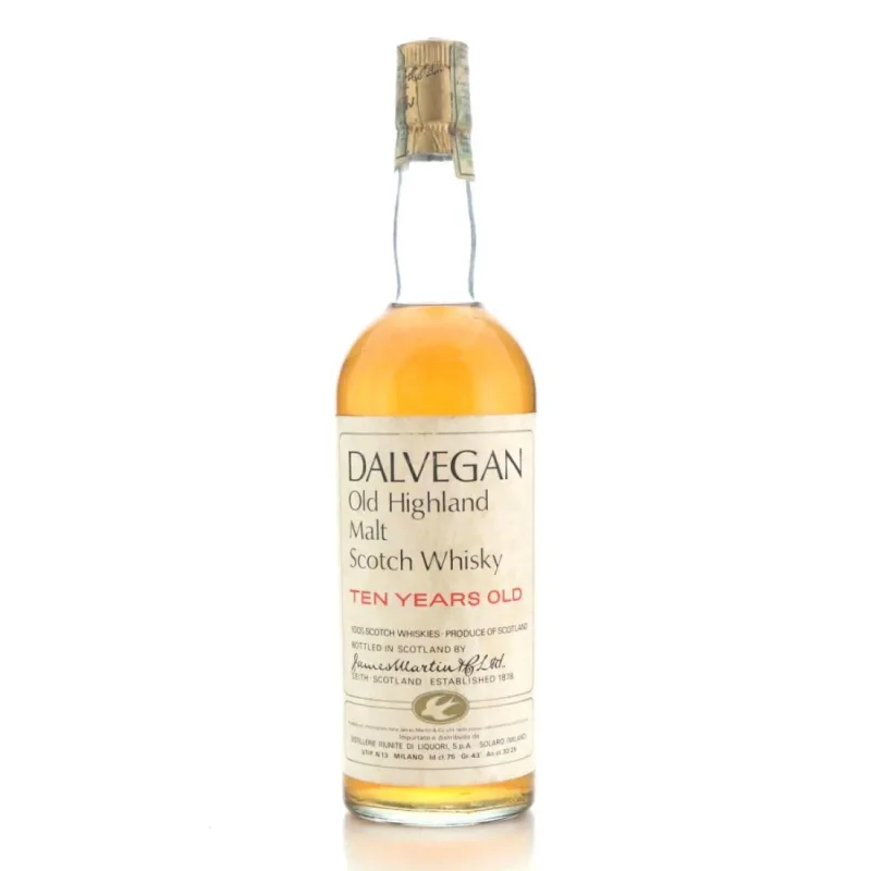 James Martin & Co. Ltd.'s Dalvegan 10 Year Old Blended Highland Scotch Whisky, Distilled 1961 (75cl, 43%)