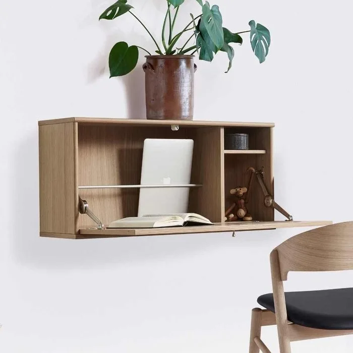 Hammel Furniture - Writing desk - in White-Pigmented Lacquered Oak - Wood