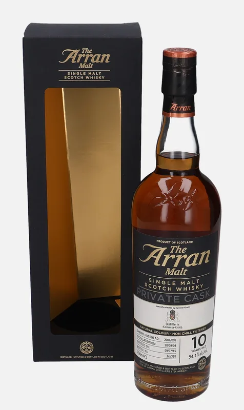 Arran – 2004 10 Year Old Private Cask
