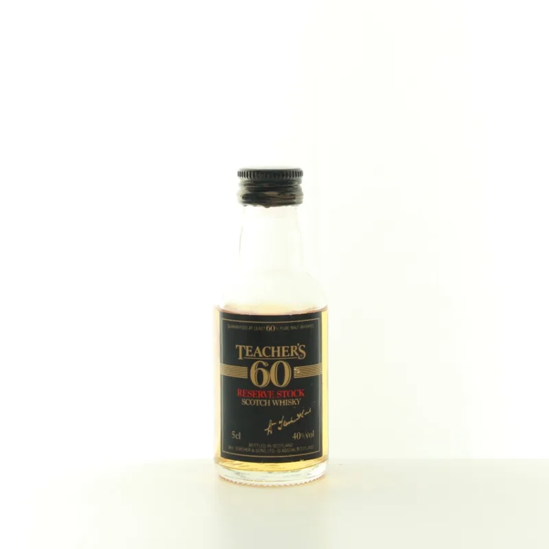 Teacher’s 60 Reserve Stock (1980s Edition) Miniature