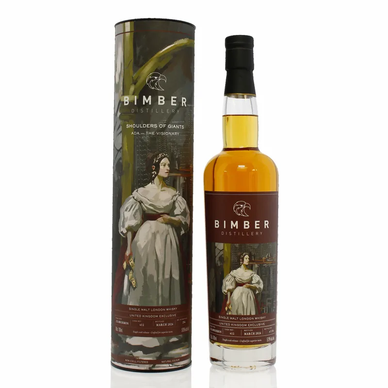 Bimber Single Cask #412 Shoulders of Giants Ada: The Visionary - UK