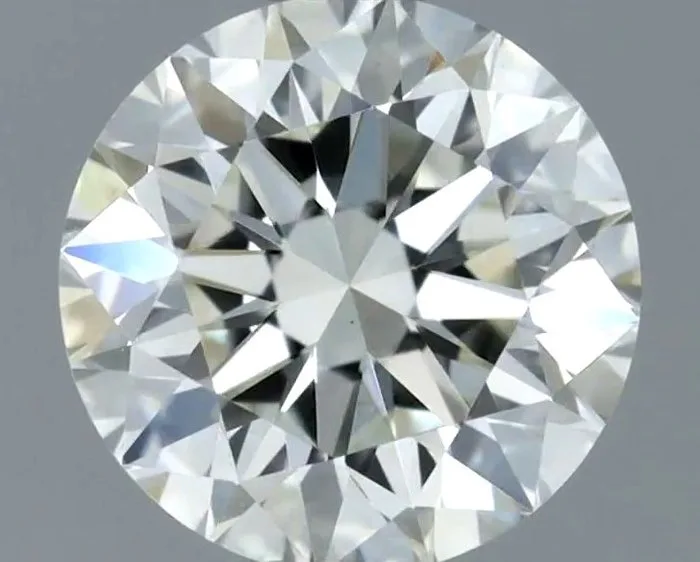 1 pcs Diamond (Natural) - 0.60 ct - Round - J - VVS2 - International Gemological Institute (IGI) - *VG EX None*