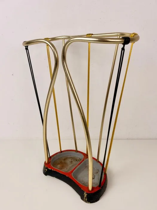 Umbrella stand/rack - Aluminium - 1950s Mid-Century