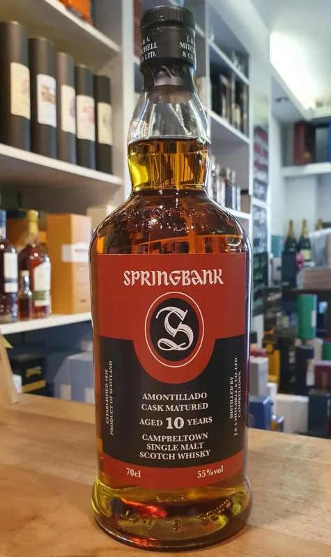 Springbank – 10 Year Old Amontillado Cask Strength 2024 (70cl, 55%)