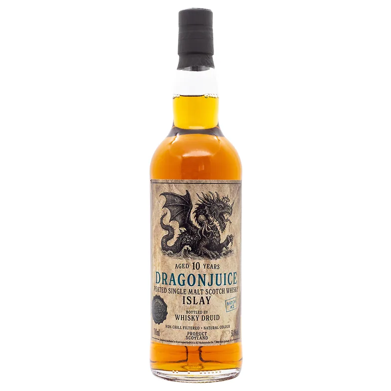 Whisky Druid Dragonjuice 10 Years Old Batch #2 Peated (70cl, 50.4%)