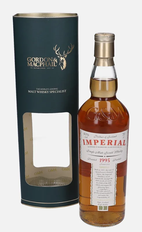 Imperial – 1995 Gordon & MacPhail Distillery Labels