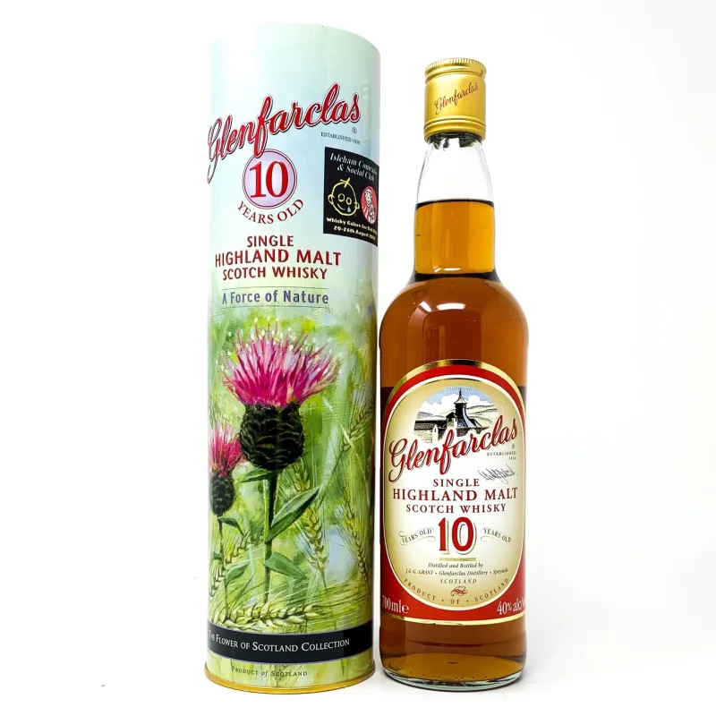 Glenfarclas – 10 Year Old The Flower of Scotland Collection 'A Force of Nature'