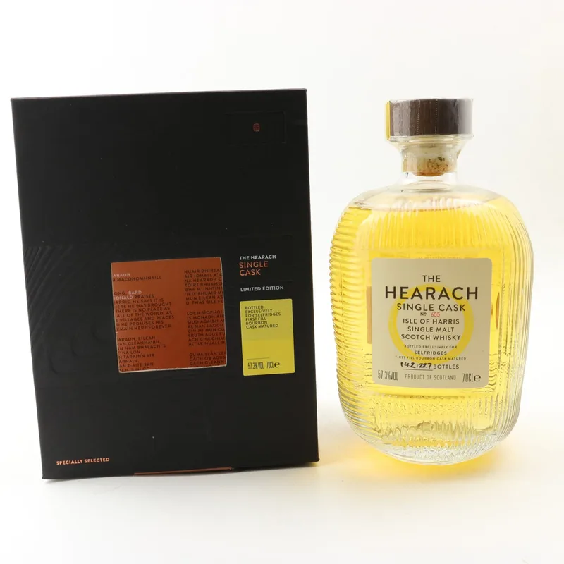 Isle Of Harris Hearach 2017 7 Year Old Single Cask #655 - For Selfridges (70cl, 57.3%)