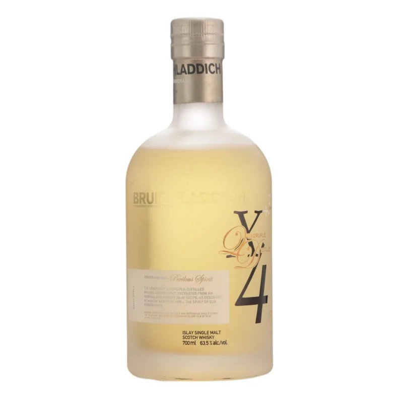 Bruichladdich – X4+3 Usquebaugh-Baul: Perilous Spirit 3 Year Old (70cl, 63.50%)