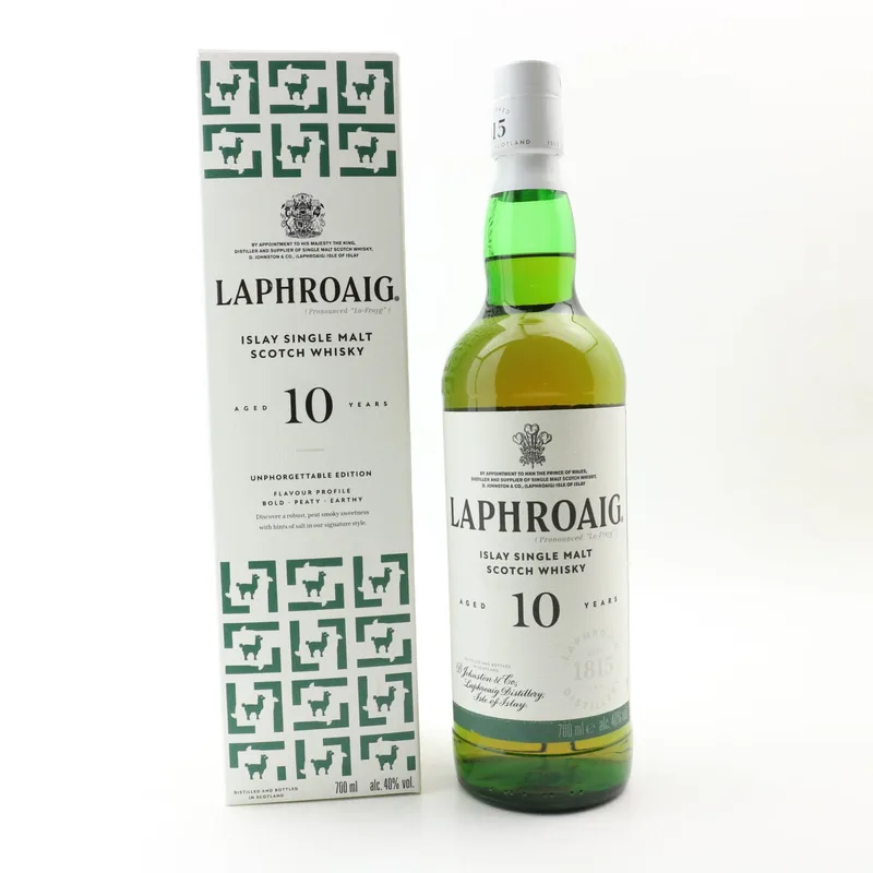 Laphroaig – 10 Year Old (70cl, 40%)