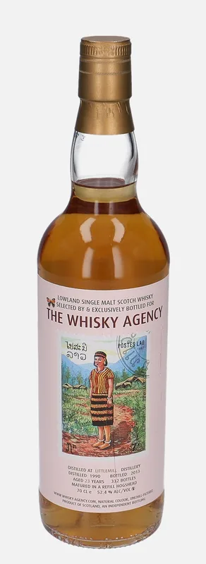 Littlemill – 1990 23 Year Old The Whisky Agency Stamps