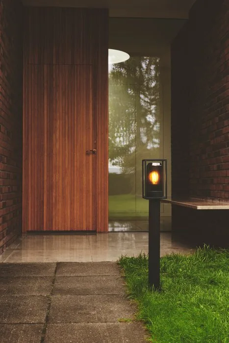 Nordlux - Says Who - Floor lamp (2) - Griffin Garden Light Black - Metal, Glass - 2 items