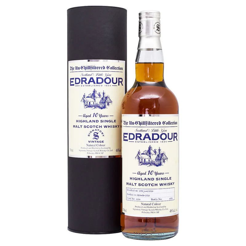 Signatory Vintage Edradour Aged 10 Years 2016/2026 Cask 216 (70cl, 46%)