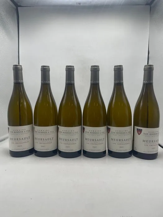 2021 Domaine Jean Monnier & Fils "Les Chevalières" - Meursault - 6 Bottles (0.75L)