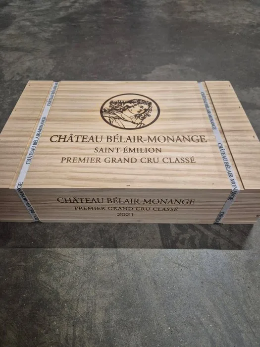 2021 Chateau Belair-Monange - Saint-Émilion 1er Grand Cru Classé B - 6 Bottles (0.75L)
