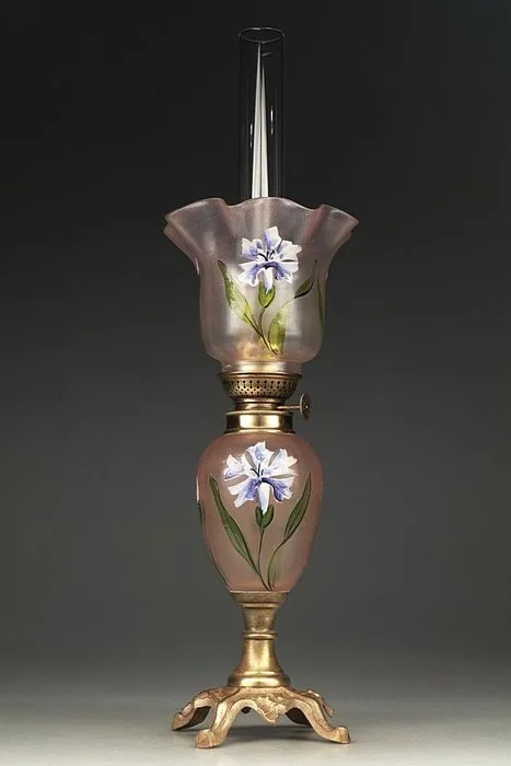 Oil lamp - Glass