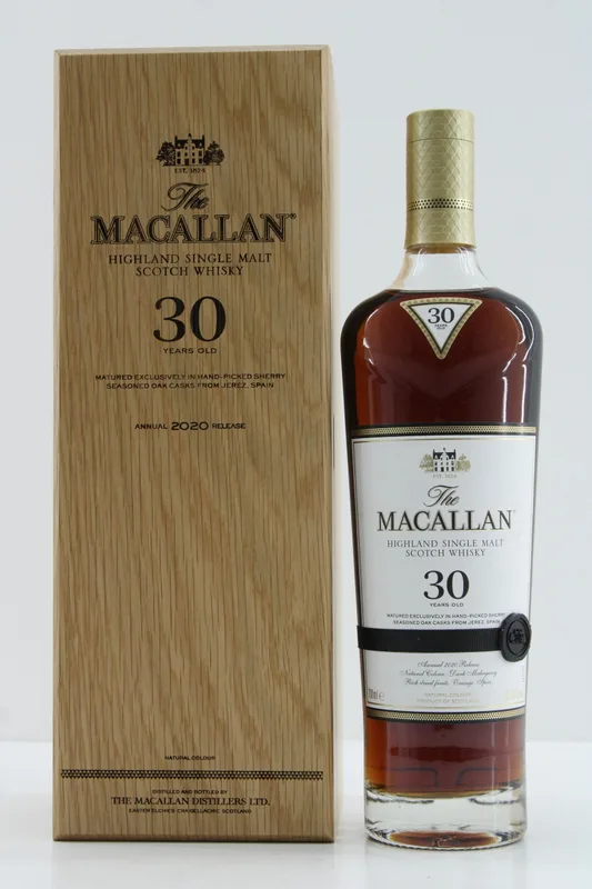 Macallan – 30 Years Old - Sherry Oak - 2020 Release