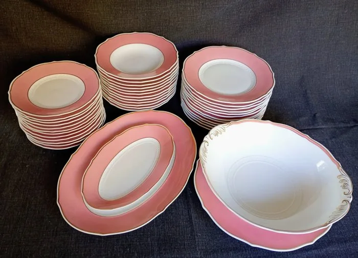 Richard Ginori - Dinner service (40) - Manifattura di Doccia - 24kt gold - Museum - Margellina