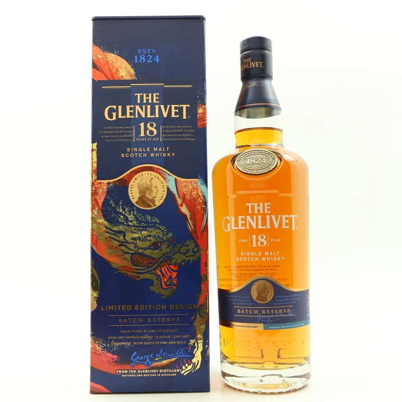 Glenlivet – 18 Year Old Batch Reserve Limited Edition Design (70cl, 40%)