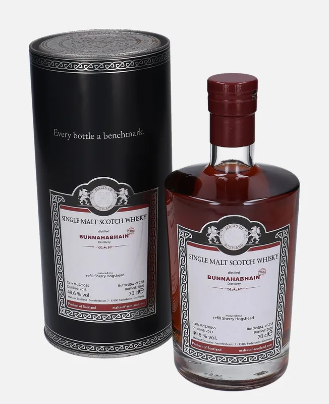 Bunnahabhain – 2013 Malts of Scotland (70cl, 49.6%)