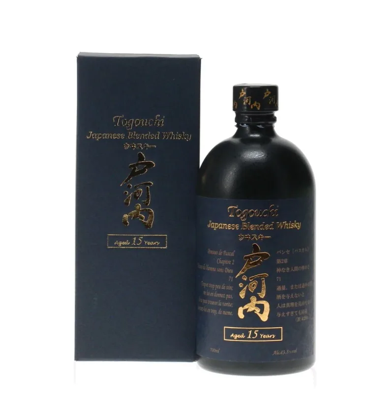 Togouchi 15 Year Old Japanese Blended Whisky (70cl, 43.8%)
