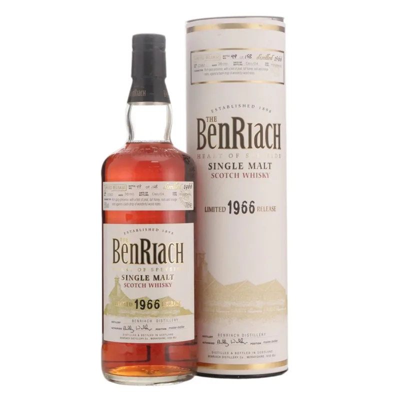 Benriach – 1966 Limited Release 38 Year Old (70cl, 50.00%)