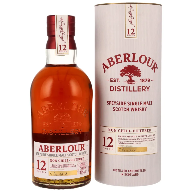Aberlour – 12 Year Old Non Chill-Filtered