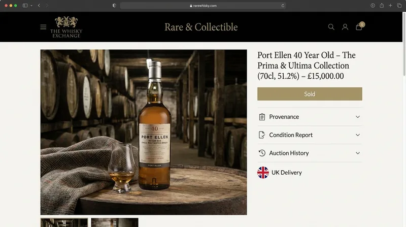 how-to-sell-rare-whisky-uk whisky bottle