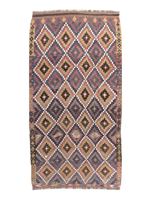 Old Anatolia Kilim - Carpet - 387 cm - 201 cm