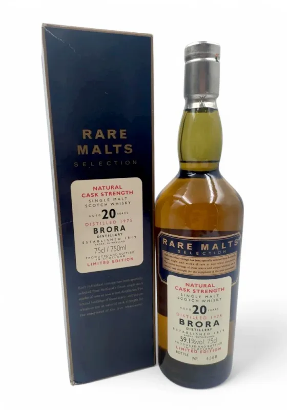 Brora – 1975/1996 20 Year Old Rare Malts Selection (75cl, 59.1%)