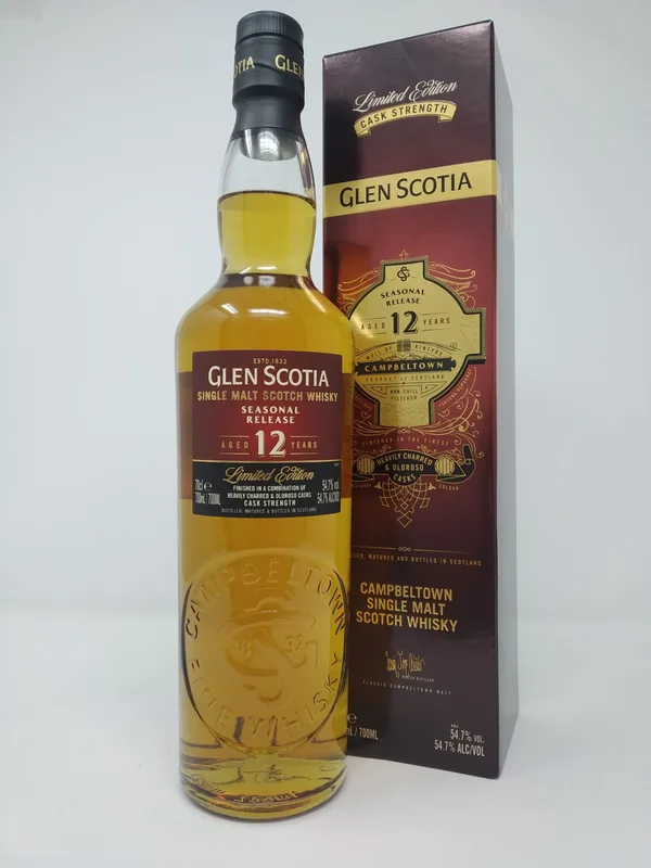 Glen Scotia – 12 Year Old Seasonal Release Limited Edition Cask Strength (70cl)