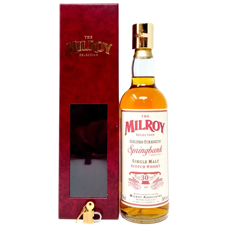 Springbank – 30 Year Old Milroy Selection Golden Strength (70cl, 50%)
