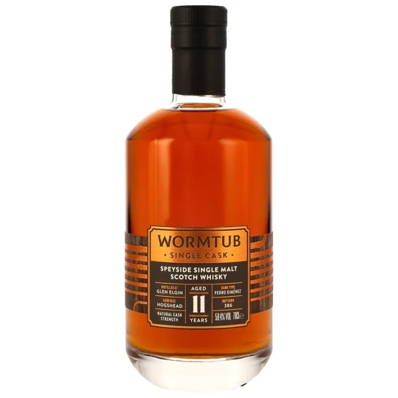 Glen Elgin – 11 Year Old Wormtub Single Cask PX Sherry Cask Strength