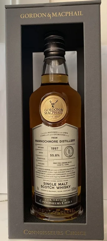 Mannochmore – 22 Year Old 2020 Single Cask First Fill Sherry Butt
