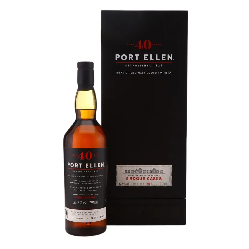 Port Ellen – 1979 9 Rogue Casks 40 Year Old