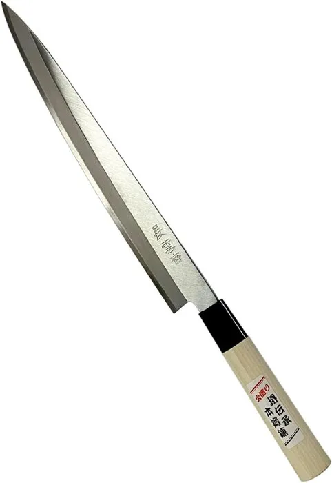 Nagaunoi Left-Hand Knife, Yanagi Blade Knife, 9.4 inches (240 mm), White Paper Steel, Made in Sakai - Kitchen knife - Iron, Alloy, Steel - Japan
